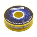 0.50 Mm2 Beyaz Tek Damar Montaj Kablosu - 10 Metre - Renkli