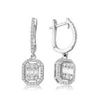 0.51 ct Pırlantalı Elmas Küpe