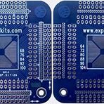 0.5mm Uni. TQFP to DIP Çevirici PCB Smd Dip Proto Pertenaks Devre