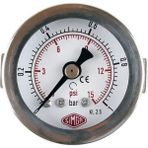 0-6 Bar Çap Ø40 mm Pano Tip Kuru Manometre, Hassas Ölçüm Sağlar - Seçenek 1