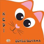 0-6 Yaş Yayınları ARTENİNO HOBİ YAYINCILIK TİC. LTD. ŞTİ. 0-6 Yaş Şekilli Boyama Kitabı Kedi 24 Sayfa Kolektif