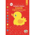 0-6 Yaş Yayınları Çizerek Öğreniyorum Kırmızı Kitap - Kolektif Çizerek Öğreniyorum Kırmızı Kitap