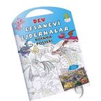 0-6 Yaş Yayınları Dev Efsanevi Ejderhalar Boyama Posteri