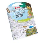 0-6 Yaş Yayınları Dev Ormanda Safari Boyama Posteri