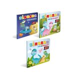 0-6 Yaş Yayınları Hareketli Kitaplar Serisi Dinozor Dino Seti (3 Kitap Set)