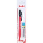 0.7 mm Prıme Plastik Gövdeli Versatil + 12'li Yedek Uç Set Kırmızı - Standart