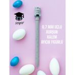 0.7 mm Uçlu Kurşun Kalem Doldurulabilir Metal Gövde ile Okul ve Ofis İçin Uzun Ömürlü