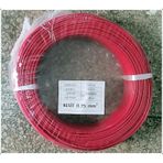 0.75Mm Cca Kırmızı Nyaf Elektrik Kablosu Top 100 Metre