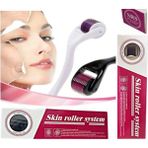 0.75MM Srs Dermaroller Masaj Aleti 540 Iğneli Mavi Su Serum Tarağı Saç, Yüz, Vücut