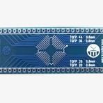 0.8mm Tqfp 20 28 36 44 Konvertör Çevirici Pcb Proto Pcb Pertenaks