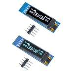 0.91 ? İnch I2c 128×32 Oled Ekran Mavi (arduino Uyumlu)
