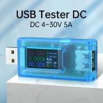0.96 İnç Ips Lcd Ekran 13 İn 1 Çok Fonksiyonlu Usb Test Cihazı Gerilim Akım Güç Ölçer Voltmetre Ampermetre Dc 4 30 V 5A