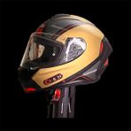0+ Kan Grubu Damla Etiket Motorsiklet Araba Kask 3D Sticker Damla Etiket 7x2 cm 2ADET - Siyah - Kırmızı