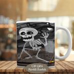 00 Skeleton Tom Graveyard İskelet Karakter Kupa Bardak