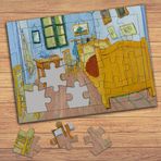 0001231 Yatak Odası Van Gogh Çocuklara Özel Puzzle Yapboz Tablo