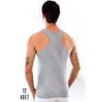 0058-4 Erkek Gri 12 Adet Seher Spor Atlet 0058 Gri