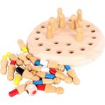 (01) Montessori Memory Match Satranç Oyunu 3D Bulmacalar Ahşap Erken Eğitim Aile Parti Günlük