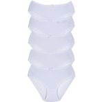 015 Kız Çocuk Mix 5'li Külot Paketi, V15- Beyaz, 14-16 yaş