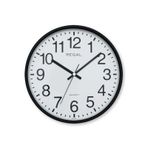 0252 BW Yuvarlak 26 cm Duvar Saati
