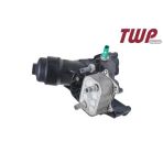 03N115389n Yağ Filtre Kütüğü & Yağ Soğutucu Çift Çıkış Müşürlü Yeşil-Gri - Audı A4-A5-Q5-2.0-Tdı-Deta-Desa-Deua-Dfva-Ddd