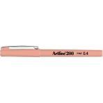 0,4 mm Fineliner Kalem, Kayısı Rengi, Kaliteli ve Rahat Kullanım - Ahşap - Seçenek 1