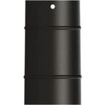 0,40 Mm Mat Siyah Soba Borusu (16 Cm)
