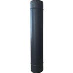 0,40 Mm Mat Siyah Soba Borusu (70 Cm)