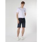 044 Karl Regular Fit Düşük Bel Jean Erkek Şort