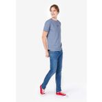 044 Karl Straight Fit Erkek Mavi Jean Pantolon