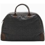 04651/ A Trip In A Bag 356 Bag Tweed Hafta Sonu Seyahat Çantası - Koyu Gri