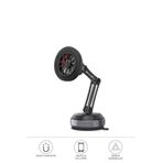 060 Sarsılmaz Manyetik 360 Derece Ayarlanabilir Araç İçi Telefon Tutucu JX-0600690