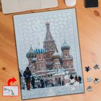 0639 Rusya Kar Tarihi Yapı 240 Parça Puzzle Yapboz Tablo