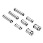 0BH321477, DQ500 0BH Yağ Boru Kiti 8pcs Değiştirme, 09-11 L4 2.0L, Yüksek Sınıf Metal Malzeme, Kolay Kurulum, Kullanımı Güvenilir