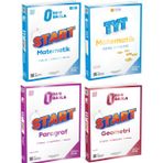 0'dan başla start matematik-paragraf-geometri soru bankası ve TYT matematik soru bankası