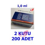 1.0 ML Bd Micro-Fine Plus İnsülin Enjektörü 100'Lu 2 Kutu