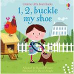 1 2 Buckle My Shoe little Board Book-Usborne Publishing