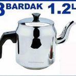 1.2 LT KÜÇÜK BOY KAHVECİ MODEL ÇELİK DEMLİK