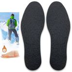 1-2 Numara Daraltan,Sert, Siyah Termal, Kalın Ayakkabıyı, Ayakları Sıcak Tutan, Polyester-Yün Karışımlı Keçe, Bot, Çizme, Ayakkabı Tabanlığı, 1 Çift (Siyah, 41-42 Numara)