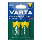 1.2 Volt - 3000 Mah Nı-Mh Büyük D Boy Şarjlı Pil 2Lı Paket