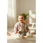 1-2 Yaş Örgü Unisex Bebek Hırkası