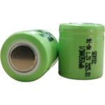 1.2V 300 Mah - 1/3Aa - Ni-Mh Şarjlı Pil - (Başsız / Flat Head)