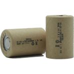 1.2V Ni-Cd 4/5 Sc 1500 Mah Kağıt Şarjlı Pil 10C Başsız/Flat Head
