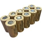 1.2V Ni-Cd Sc 1800MAH Şarj Edilebilir Pil - Hp - 10 Adet