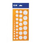 1 - 36 mm DAİRE ŞABLONU 25 cm ÇETVEL