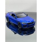 1.36 Ölçek Bmw M8 Metal Çek Bırak Model Oyuncak Araba - Mavi
