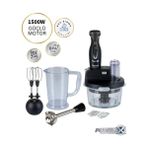 1.5 Lt Cam Hazneli Premium Blender Seti 1500W, Tefalin En Güçlüsü, Turbo Fonksiyon, Buz Kırma - Siyah