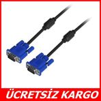 1.5 m Erkek-Erkek Monitör VGA Kablosu