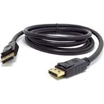 1.5 METRE 1.5 Mt 4K 60Hz Displayport to Displayport Kablo (v1.2 2160P Altın Uçlu)