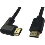 1.5 metre 90 derece hdmi kablo yan hdmi kablo hdmi 90 derece kablo