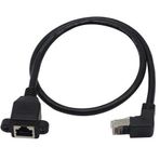 1.5 metre 90 derece rj45 uzatma kablosu 90 derece cat6 uzatma kablosu